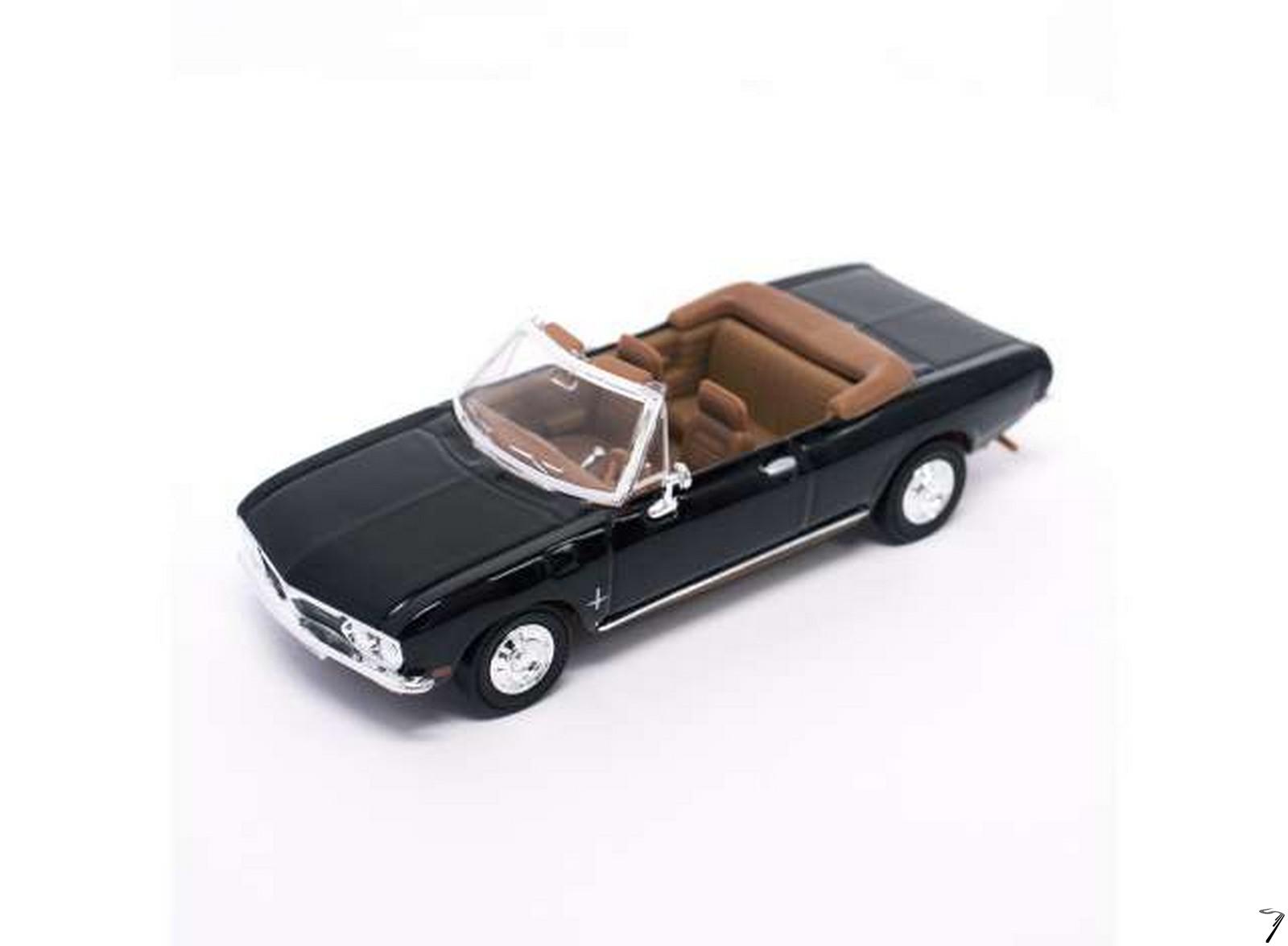 Chevrolet . Monza cabriolet noir 1/43