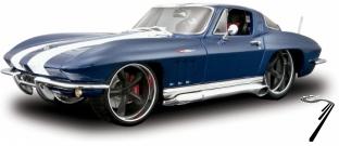 Chevrolet Corvette blue or red blue or red 1/18