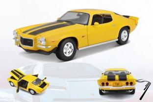 Chevrolet . Chevy Jaune 1/18