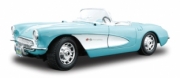 Chevrolet Corvette Light blue & white Light Blue & white 1/18