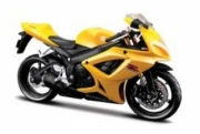 Suzuki GSX-R 600 jaune  1/12