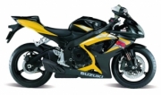 Suzuki GSX-R 750 jaune/noire  1/12