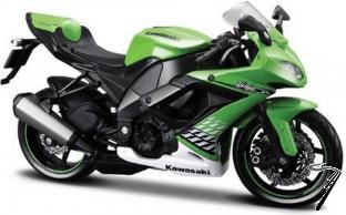 Kawasaki Ninja ZX-10R Verte  1/12