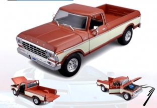 Ford . Pick-Up Marron et crme 1/20