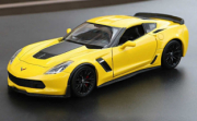 Chevrolet Corvette Jaune Jaune 1/24