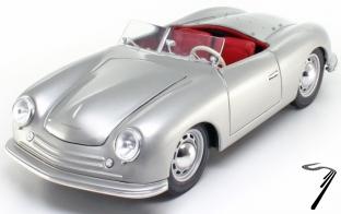 Porsche 356 Roadster argent Roadster argent 1/18