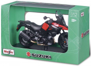 Suzuki V-strom, noir/rouge  1/12
