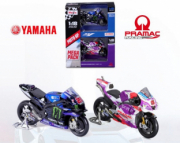 Divers Set de 2 motos Yamaha #20 et Ducati Pramac #5  1/18