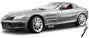 Mercedes SLR Mac Laren couleurs variables SLR Mac Laren couleurs variables 1/18