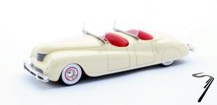 Chrysler . Dual cowl Pheaton LeBaron cabriolet crme 1/43