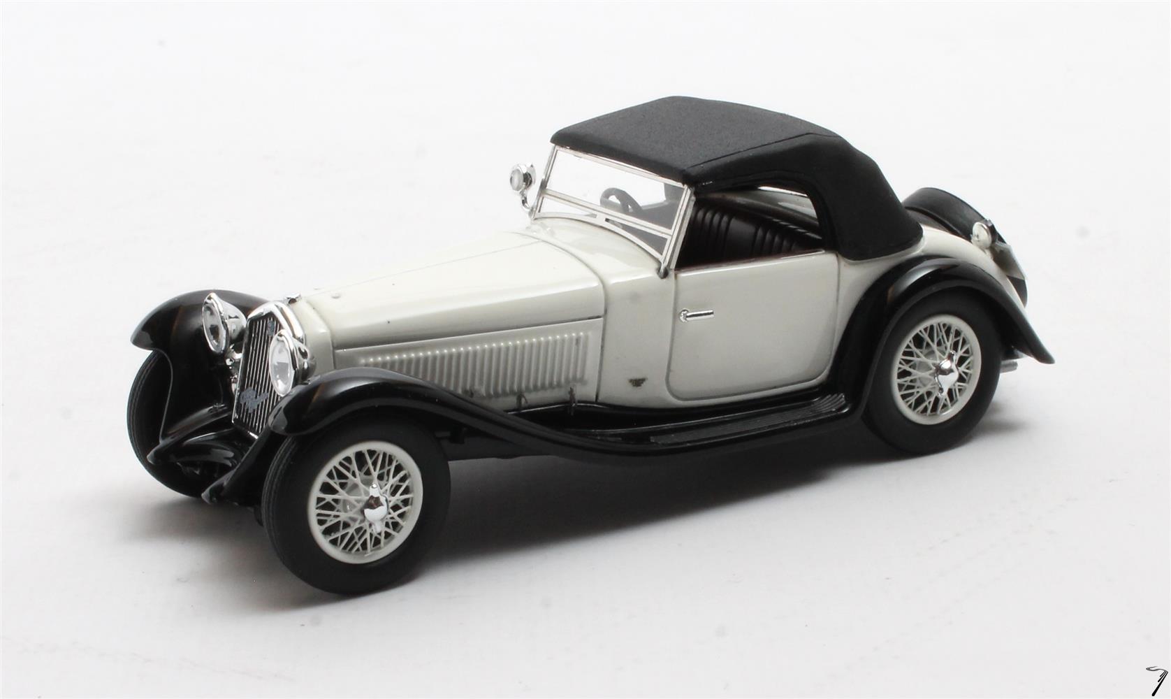Alfa Romeo 6C 1750 SV Figoni 1750 SV Figoni Ferm� Blanc / Noir 1750 SV Figoni Ferm� Blanc / Noir 1/43