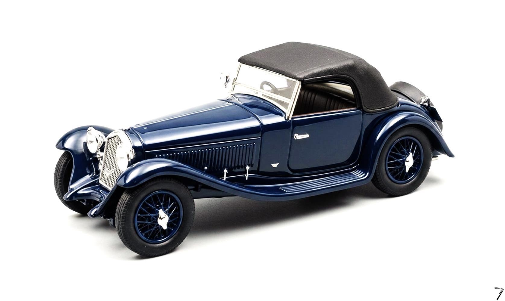 Alfa Romeo 6C 1750SV Figoni Bleu ferm� 1750SV Figoni Bleu ferm� 1/43