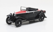 Bugatti . Type 40 convertible red/black 1/43
