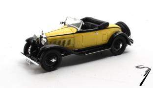 Bugatti . Jaune / Noire 1/43