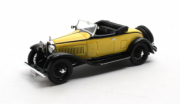Bugatti . Jaune / Noire 1/43
