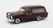 Mercedes . SE W111 Pollmann rouge 1/43