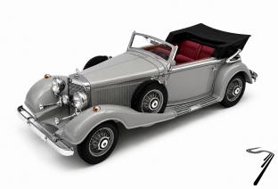 Mercedes 500K Cabriolet C Gris K Cabriolet C Gris 1/43