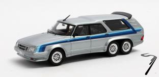 Saab . Turbo Concept - Argent mtallis 1/43