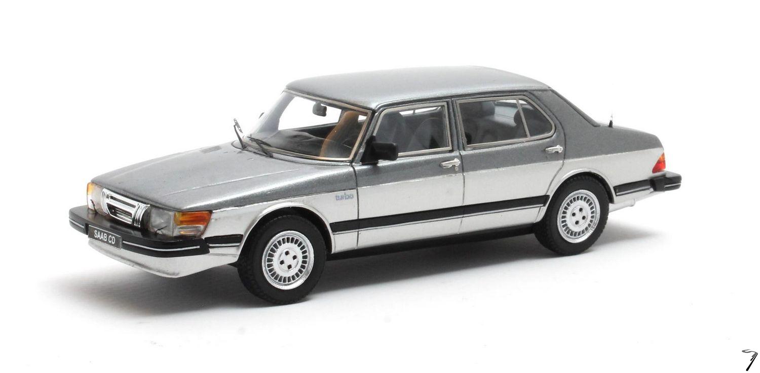 Saab . CD Turbo Gris - Edition limite  100 pices 1/43