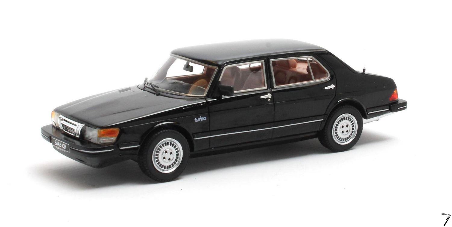 Saab . CD Turbo Noire - Edition limite  100 pices 1/43