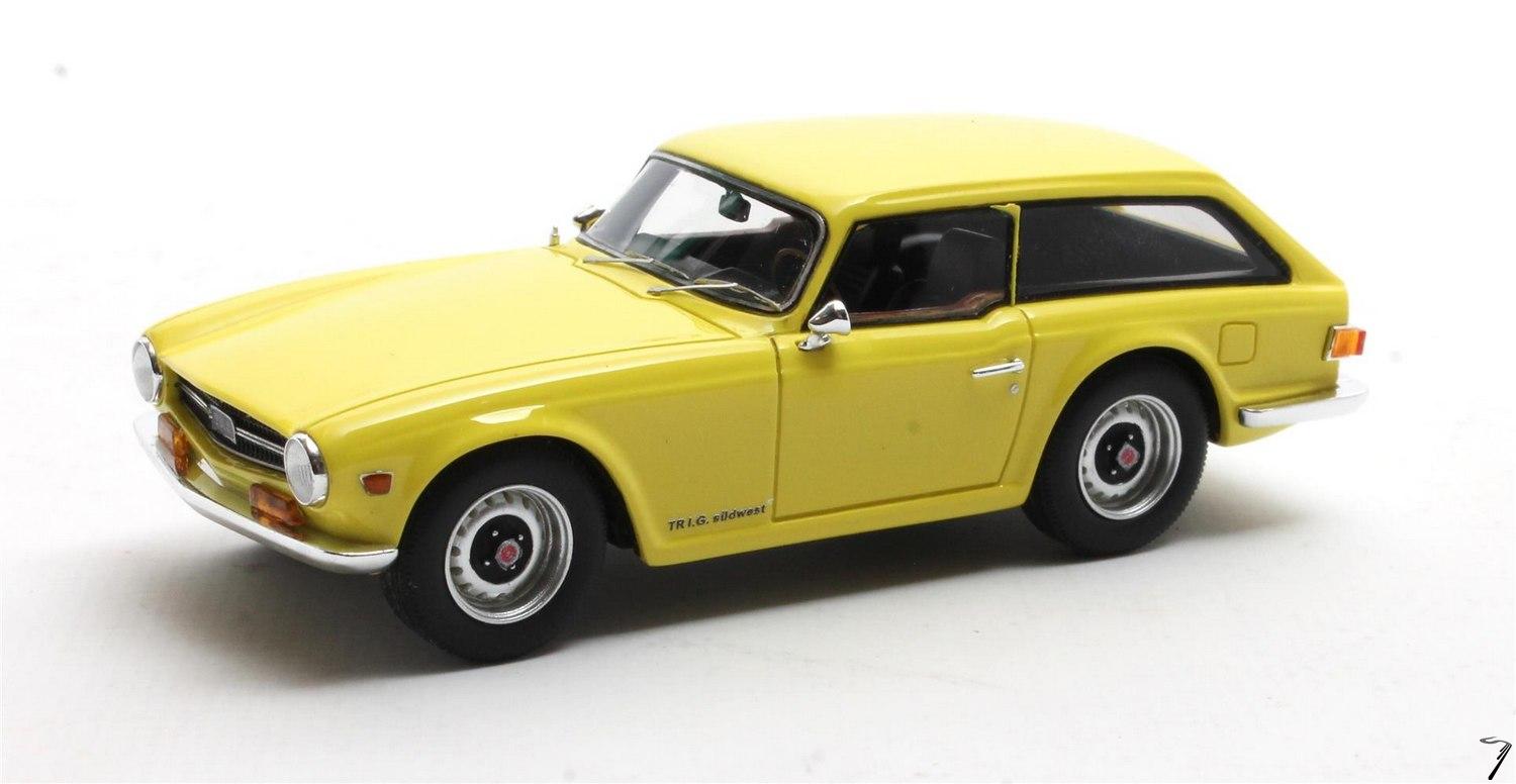 Triumph . Shooting break jaune 1/43