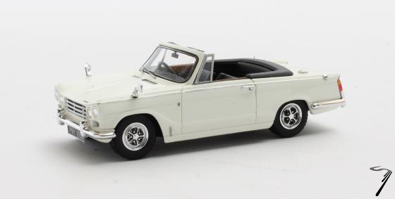 Triumph . DHC Cabriolet blanc 1/43