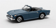 Triumph . p.i. cabriolet bleu 1/43