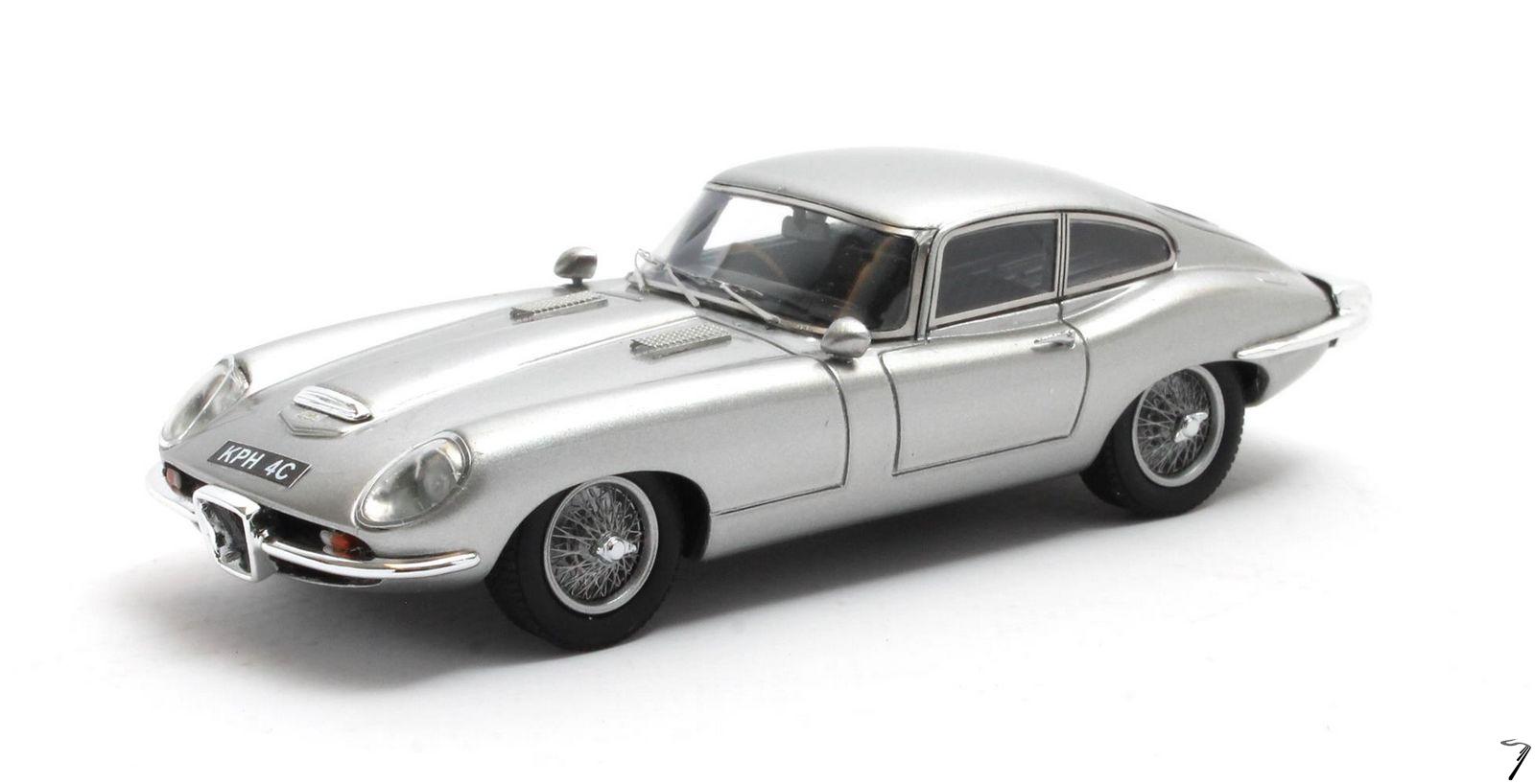 Jaguar Type E Coombs Frua argent - Edition limite  180 pices Coombs Frua argent - Edition limite  180 pices 1/43