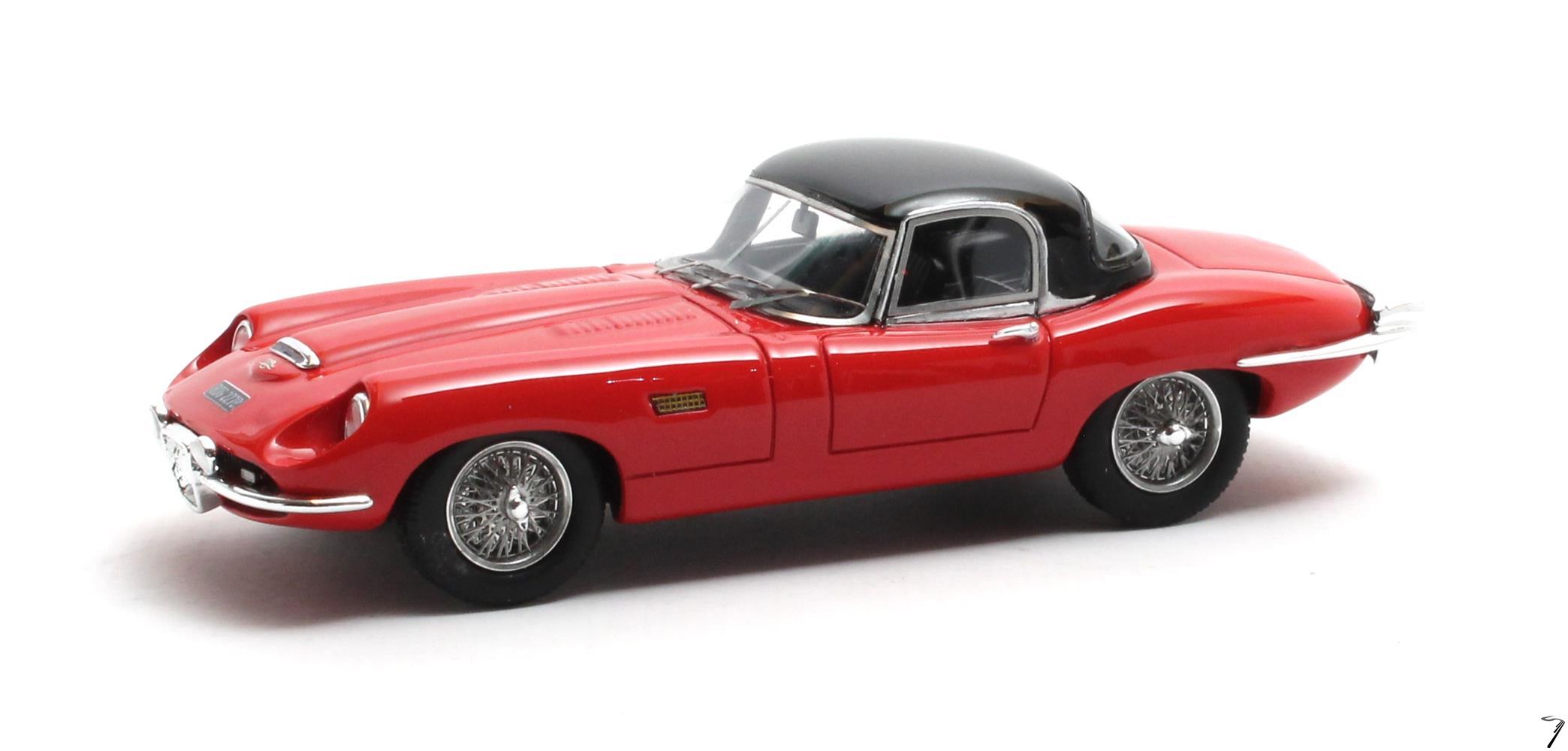 Jaguar Type E Roadster Italsuisse / Frua ferme rouge Roadster Italsuisse / Frua ferme rouge 1/43