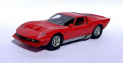 Lamborghini Miura P400S Millechiodi Rouge P400S Millechiodi Rouge 1/43