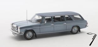 Mercedes . LWB Crayford estate Bleu 1/43