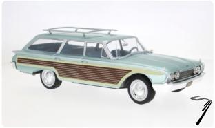 Ford . Country Squire Bleu 1/18