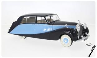 Rolls Royce Silver Wraith Empress By Hooper - Bleu 2 tons Wraith Empress By Hooper - Bleu 2 tons 1/18