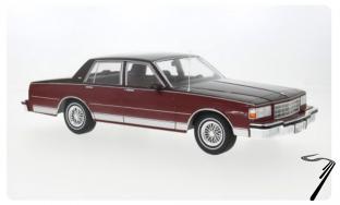 Chevrolet . Rouge fonc 1/18