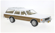 Chevrolet . Estate Wagon Blanc d&eacute;co 1/18