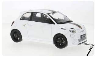 Fiat 500 e Abarth Blanche e Abarth Blanche 1/18