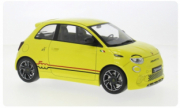 Fiat 500 e Abarth BJaune e Abarth BJaune 1/18