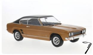 Ford . MK I GLX brun toit noir 1/18