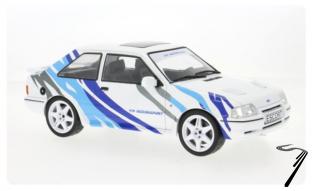 Ford Escort MK IV RS Turbo S2 Blanche et bleu MK IV RS Turbo S2 Blanche et bleu 1/18