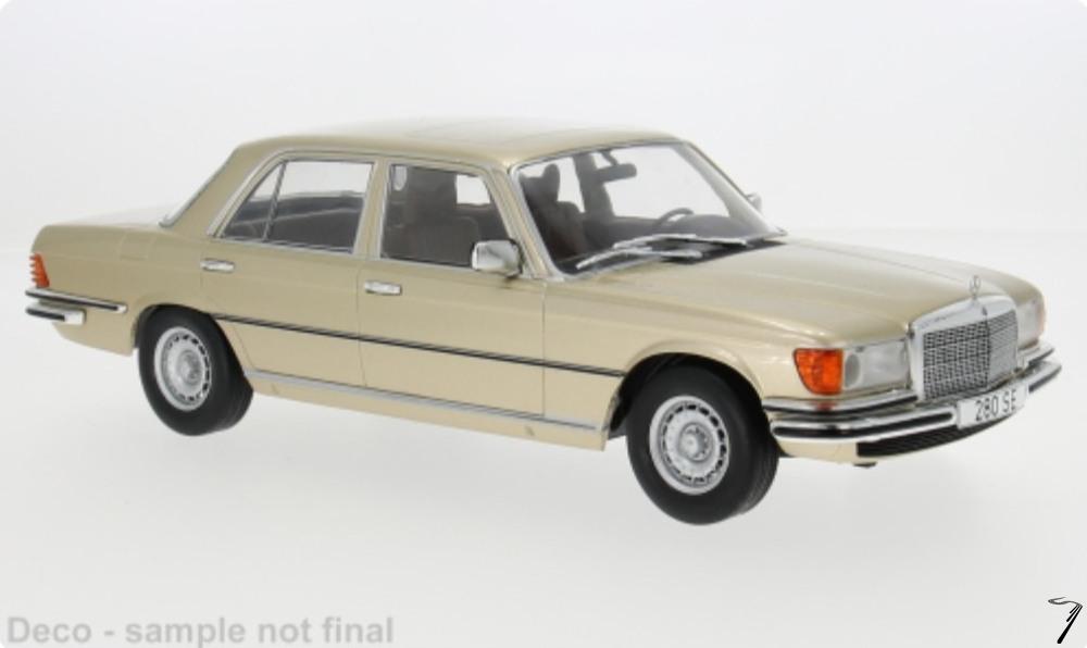 Mercedes . (W116) beige 1/18