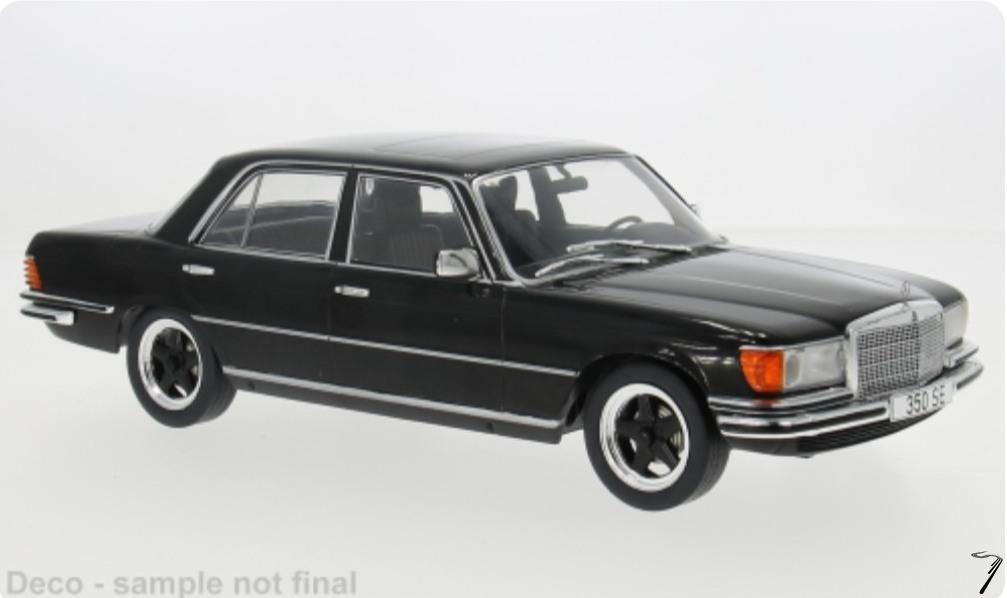 Mercedes . (W116) Noir 1/18