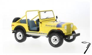 Jeep . Renegade  Jaune 1/18