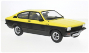 Opel Kadett C Coupe GT/E Jaune et Noire C Coupe GT/E Jaune et Noire 1/18