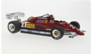 Ferrari 126 C2 - GP Belgique - accident fatal  1/18