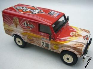Rover Land Rover 110 Lee Cooper #230 Paris Dakar Lucbert  1/43