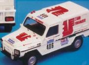 Peugeot P4 Ecureuil Paris Dakar  1/43