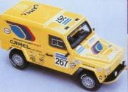 Peugeot P4 assistance usine Camel Paris Dakar  1/43