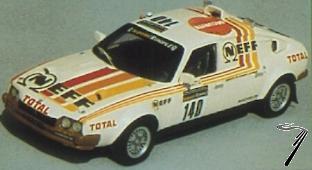 Citroen CX Proto NEFF Paris Dakar  1/43
