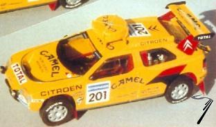 Citroen ZX Paris Dakar 4 N�  1/43