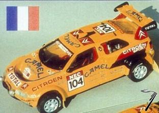 Citroen ZX Camel 1er Paris P�kin  1/43